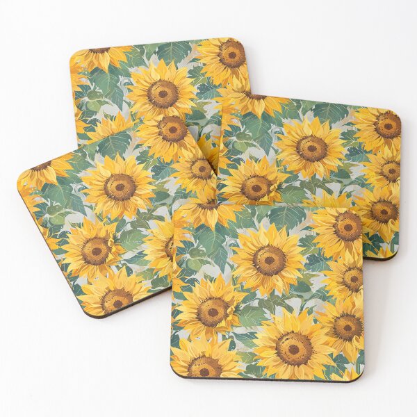 Item preview, Painted Sunflowers designed and sold by CoolPixels.