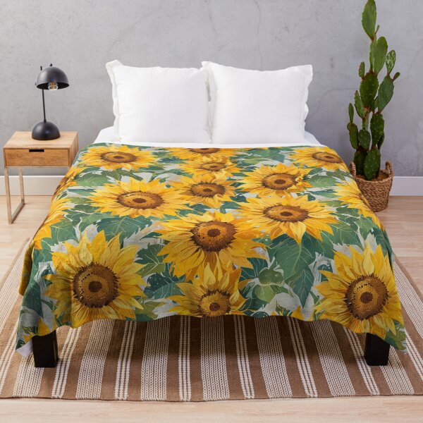 Item preview, Painted Sunflowers designed and sold by CoolPixels.