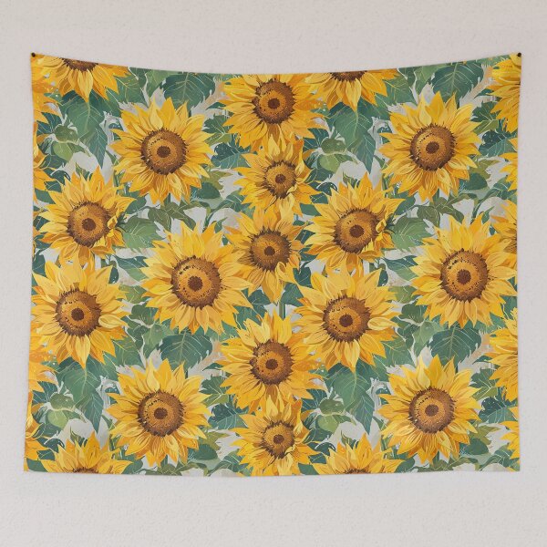 Item preview, Painted Sunflowers designed and sold by CoolPixels.