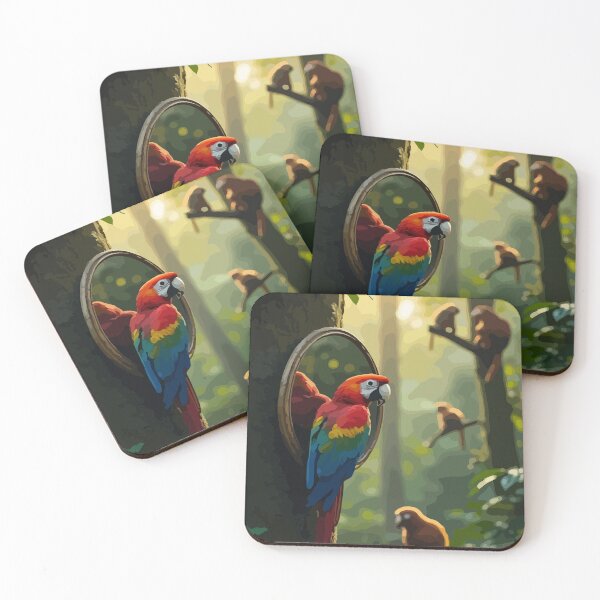 Item preview, Curious Parrot designed and sold by Whose-sweat.