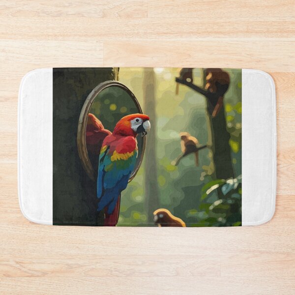 Item preview, Curious Parrot designed and sold by Whose-sweat.