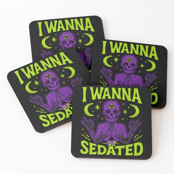 Item preview, I wanna be sedated designed and sold by whatthefoxsays.
