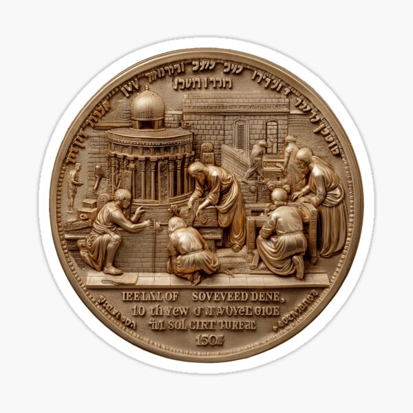Item preview, 33of40 Solomon’s Sacred Shekel: The 10th Year Revelation designed and sold by TheBrainArt.