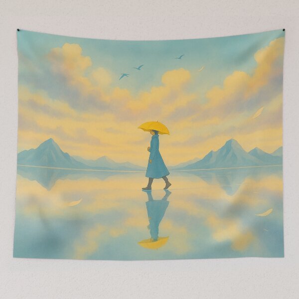 Item preview, The Still Sky Beneath Her Feet designed and sold by mia-miranda.