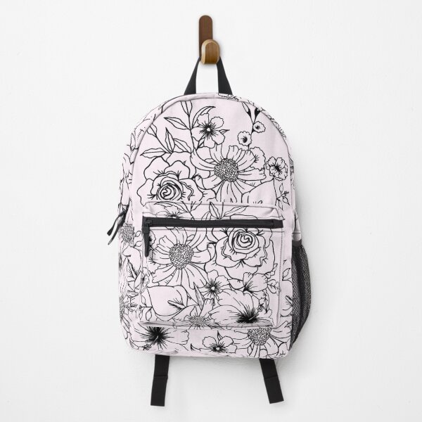 Item preview, ‘My Mind & Me’ Line Drawing Woman with Florals designed and sold by Chloe Lopez.