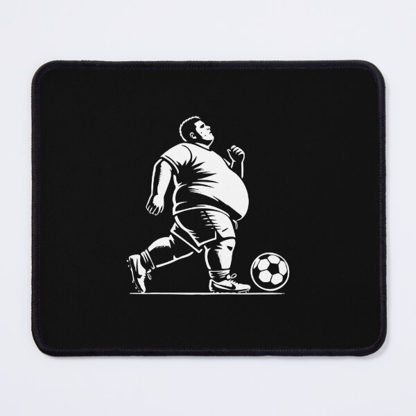 Item preview, Footballer with gut and ball feeling designed and sold by RetroMaritalArt.