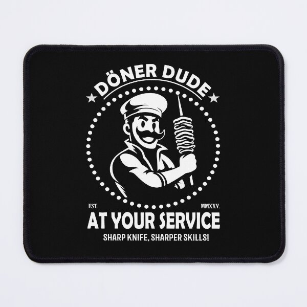 Item preview, Döner Dude – Kebab and rotisserie specialists designed and sold by RetroMaritalArt.