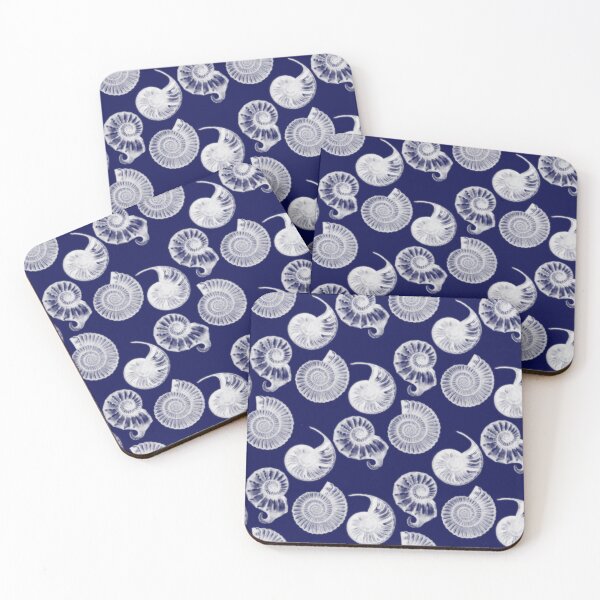Item preview, Nautilus Seashell Fossil Beach Themed Design designed and sold by GnosisCollage.