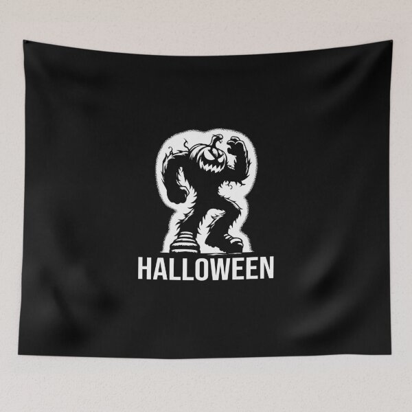 Item preview, Cool Halloween pumpkin head monster design designed and sold by RetroMaritalArt.
