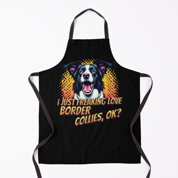 Aperçu de l'œuvre J'adore les Border Collies, OK ? créée et vendue par Fragy72.