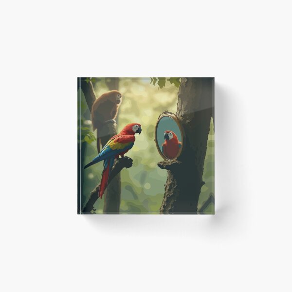 Item preview, Curious Parrot designed and sold by Whose-sweat.