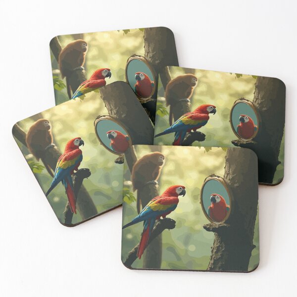 Item preview, Curious Parrot designed and sold by Whose-sweat.