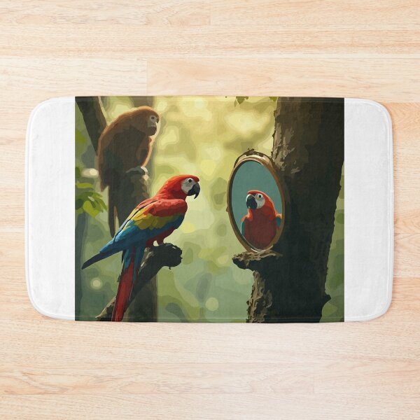 Item preview, Curious Parrot designed and sold by Whose-sweat.