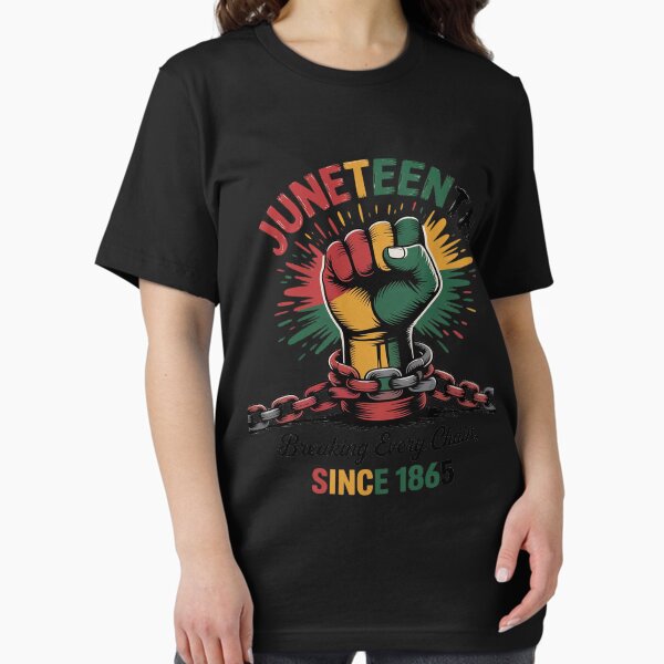 Item preview, Juneteenth Breaking Every Chain Since 1865 For Women Men  designed and sold by Jevaz.