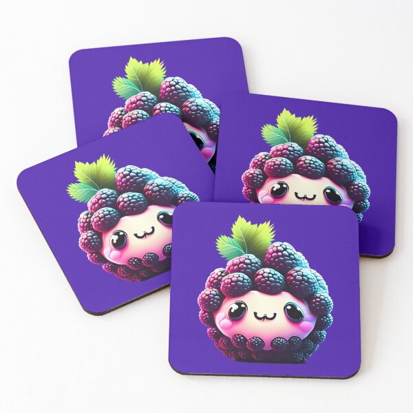 Item preview, Cute Fruit - Berry Juicy Blackberry designed and sold by UmamiDesigns.
