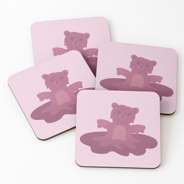Item preview, Pink Melting Tedy Bear designed and sold by JustWantsSleep.