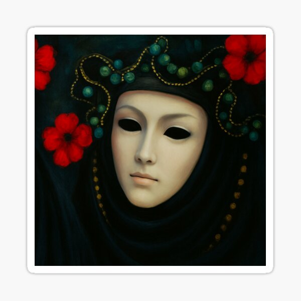 Item preview, Theatre mask designed and sold by MaPerle.