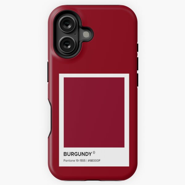 Item preview, Burgundy Pantone designed and sold by Paigaam.