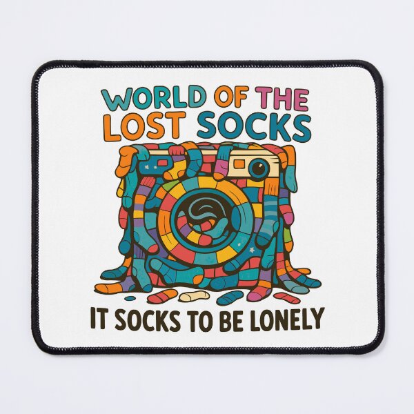 Item preview, Funny Vanish Socks World Missing But Not Forgotten designed and sold by Blok45.