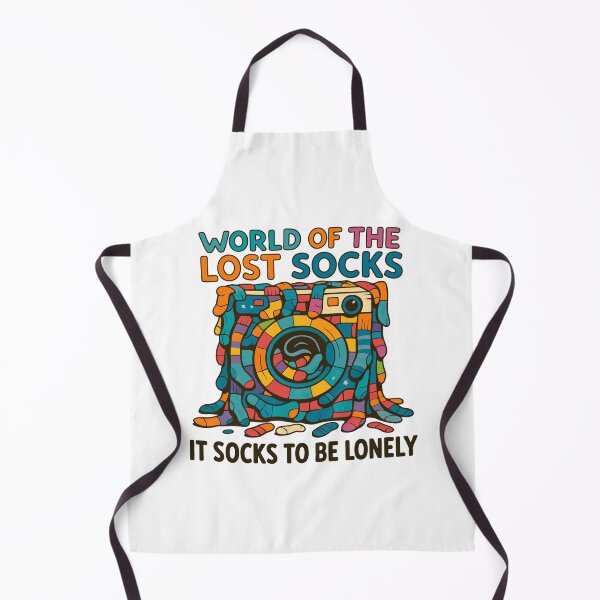 Item preview, Funny Vanish Socks World Missing But Not Forgotten designed and sold by Blok45.