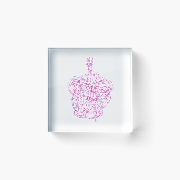 Item preview, PINK MELTING CANDLE MAN designed and sold by Odd-jewelry.