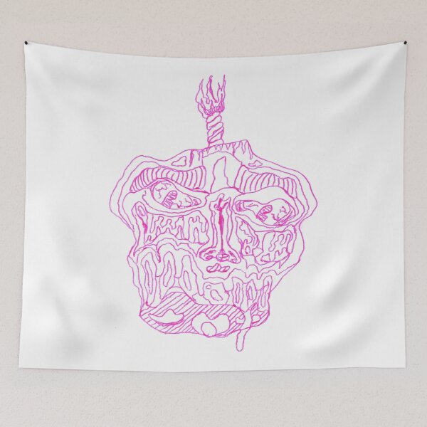 Item preview, PINK MELTING CANDLE MAN designed and sold by Odd-jewelry.