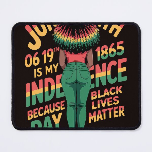 Item preview, Happy Juneteenth Is My Independence Day Free Black Women T-Shirt designed and sold by MAKOPOKOShop.