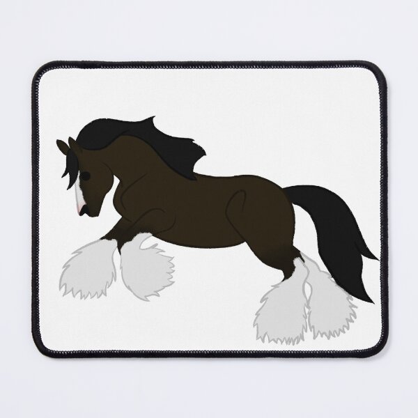 Item preview, Draft horse - Cantering bay designed and sold by Art By Drina.