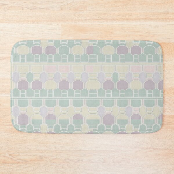 Item preview, Geometric Lattice Minimalist Art Design in Modern Pastel Palette  designed and sold by GracePaigePlaza.