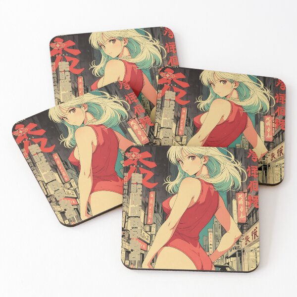 Item preview, Cute anime girl in Tokyo city designed and sold by BOZGO.