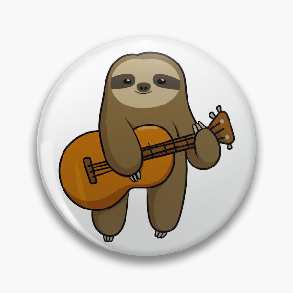 Item preview, Acoustic Sloth designed and sold by Angry Swan Designs.