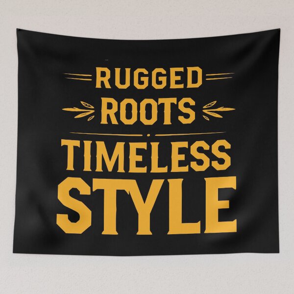Item preview, Western Rugged Roots Timeless Style  designed and sold by Bliss Find And Design.