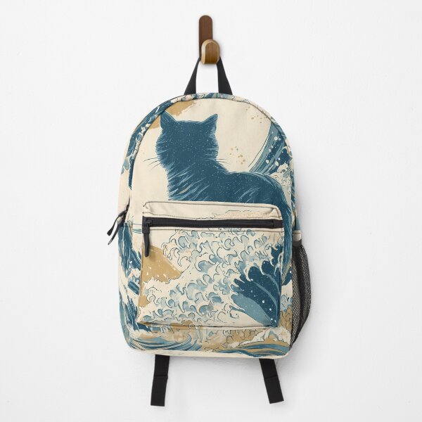 Item preview, Neko and the Mighty Wave designed and sold by Cat-Wave-Dream.
