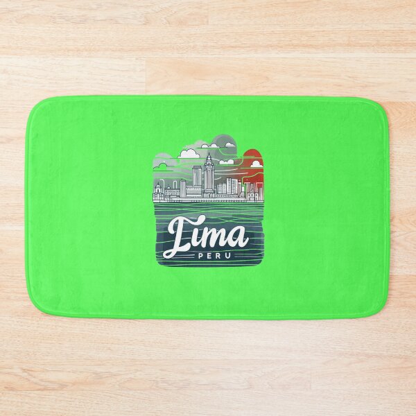 Item preview, Lima, Peru – Minimalist Watercolor Cityscape Sticker,    designed and sold by PaintMeWorld.
