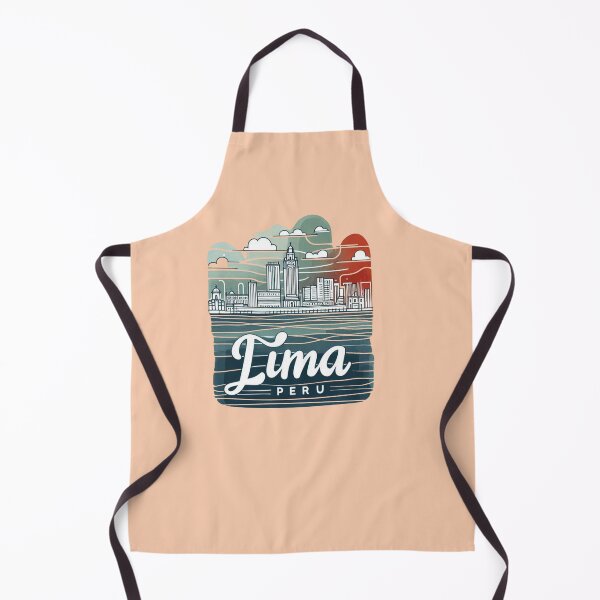 Item preview, Lima, Peru – Minimalist Watercolor Cityscape Sticker,    designed and sold by PaintMeWorld.