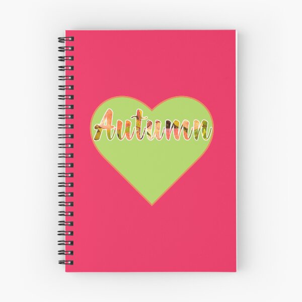 Item preview, Autumn colors text in yellowish green heart designed and sold by mariya-ivanova.