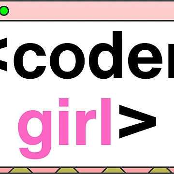 Artwork thumbnail, Coder Girl by PatchMerch