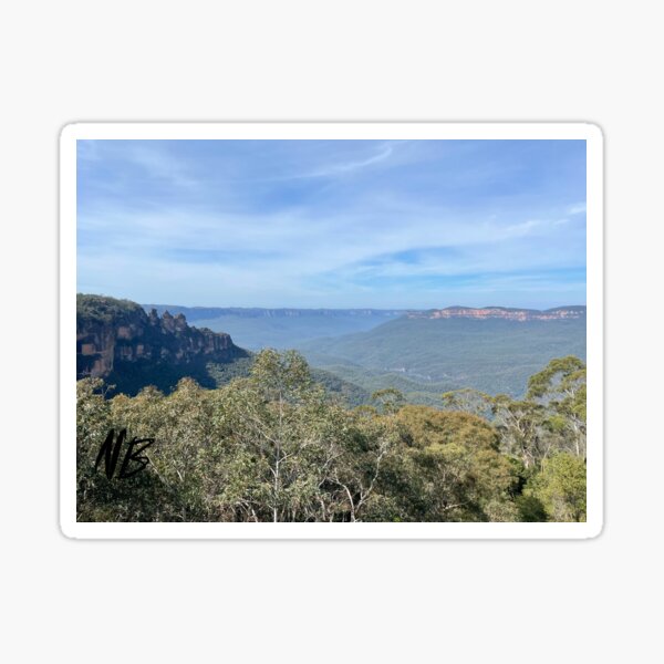 Item preview, Blue Mountains  designed and sold by ThePreppyWombat.
