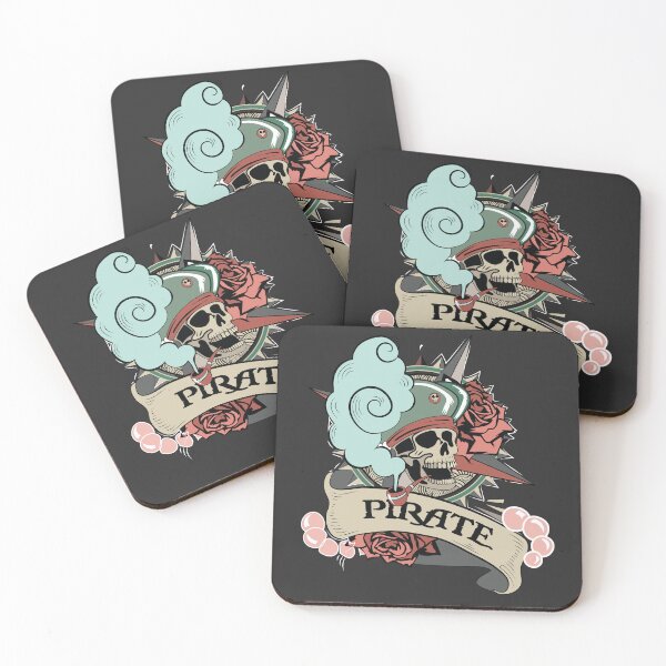 Item preview, Pirates & Roses designed and sold by Mochillustrates.