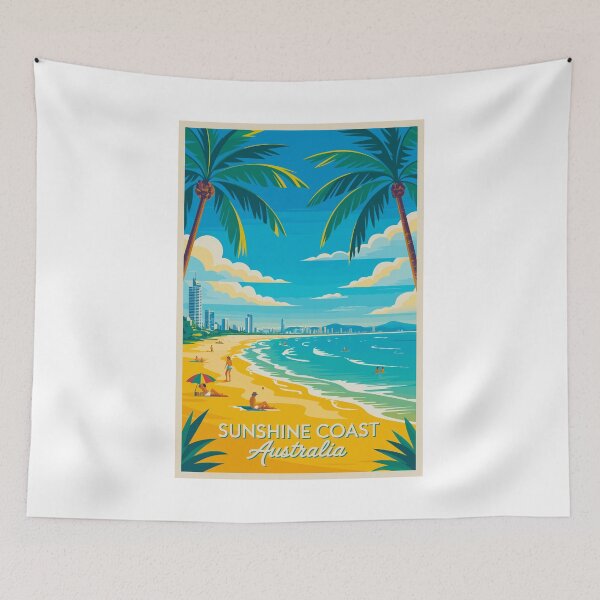 Item preview, Sunshine Coast Australia designed and sold by Angry Swan Designs.