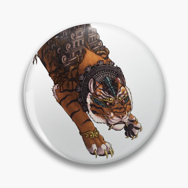 Artikelvorschau, Tempel Tiger transparent entworfen und verkauft von MageCap.