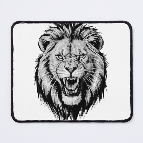 Item preview, Magestic Lion Roar Art,  great Gift for Animal Lovers designed and sold by Coolverce.