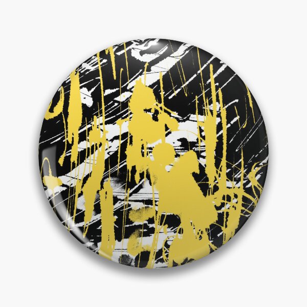 Item preview, Yellow paint on black designed and sold by AnnArtshock.