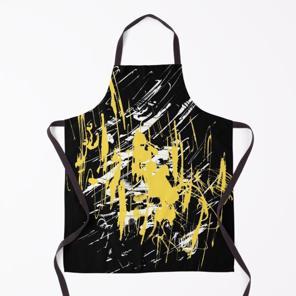 Item preview, Yellow paint on black designed and sold by AnnArtshock.