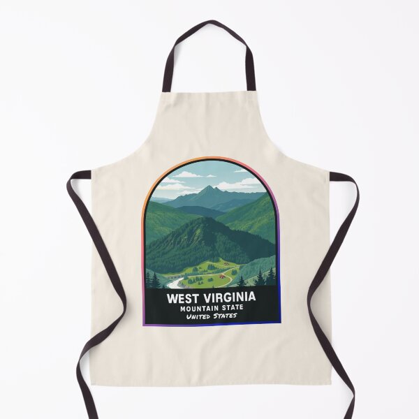 Item preview, West Virginia (WV), State of the United States of America designed and sold by PinkandP.