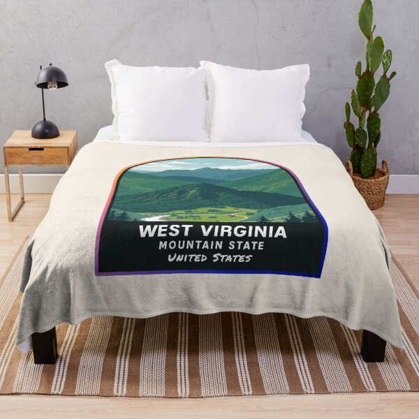 Artikelvorschau, West Virginia (WV), Bundesstaat der Vereinigten Staaten von Amerika entworfen und verkauft von PinkandP.