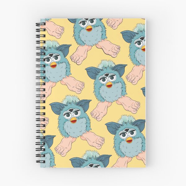 Item preview, Yellow furby pattern designed and sold by muppetbutler.