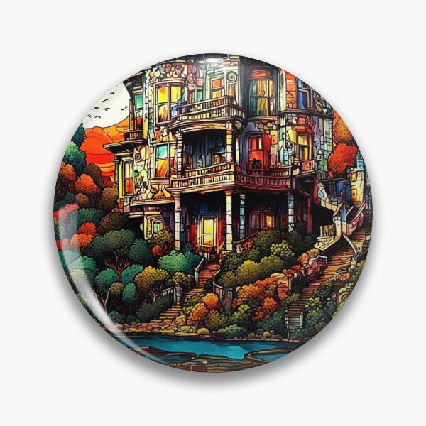 Item preview, The Isolated Derelict Mansion 1 designed and sold by George Hutton Hunter.