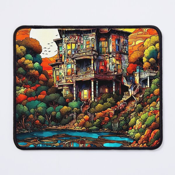 Item preview, The Isolated Derelict Mansion 1 designed and sold by George Hutton Hunter.