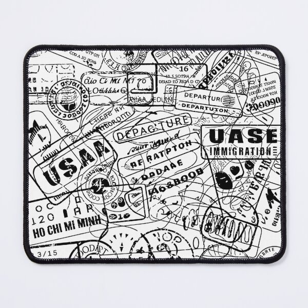 Item preview, Passport Rubber Stamps designed and sold by Angry Swan Designs.